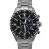 Citizen Funk-Chronograph Super Titanium schwarzes Zifferblatt Eco-Drive CB5947-80E 100M Herrenuhr