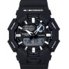 Casio G-Shock Analog-Digital-Armband aus biobasiertem Harz, schwarzes Zifferblatt, Quarz GA-010-1A 200M Herrenuhr