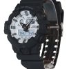 Casio G-Shock Analog-Digital-Harzarmband weißes Zifferblatt Quarz GA-700WD-1A 200M Herrenuhr