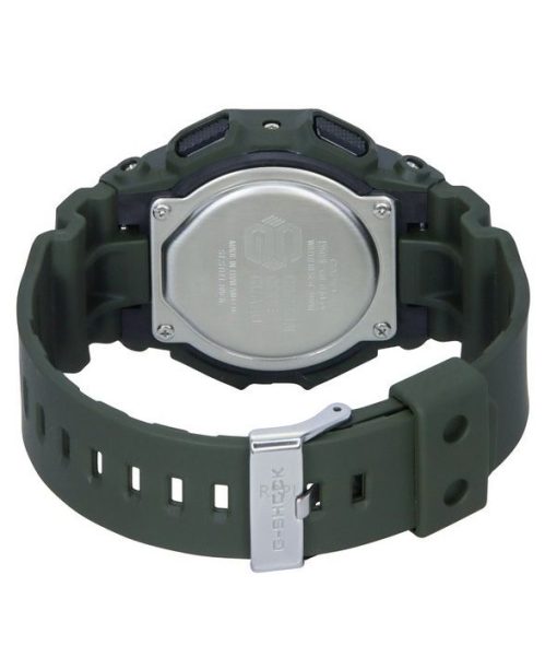 Casio G-Shock Digital Bio-Based Grünes Harzarmband Schwarzes Zifferblatt Quarz GD-010-3 200M Herrenuhr