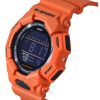 Casio G-Shock Digital Bio-Based Orange Resin Armband Schwarzes Zifferblatt Quarz GD-010-4 200M Herrenuhr