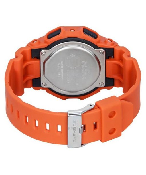 Casio G-Shock Digital Bio-Based Orange Resin Armband Schwarzes Zifferblatt Quarz GD-010-4 200M Herrenuhr