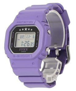 Casio G-Shock ITZY Collaboration Digital Violet Bio-basiertes Harzarmband Quarz GMD-S5610IT-6 200M Damenuhr