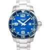 Longines HydroConquest Sunray Blue mit Super-LumiNova-Zifferblatt Automatische Taucheruhr L3.782.4.96.6 300M Herrenuhr