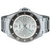 Casio Standard Analog Edelstahl Silber Zifferblatt Quarz MDV-107D-7AV 200M Herrenuhr