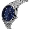 Citizen Eco-Drive Edelstahl blaues Zifferblatt BM7560-59L 100M Herrenuhr