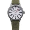 Ratio Quest Herren-Felduhr Saphir-Canvas-Armband Quarz RTQ027 100M Lewis &amp, Clark Edition