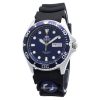 Überholte Orient Ray II Kautschukarmband blaues Zifferblatt Automatik FAA02008D9 200M Herrenuhr